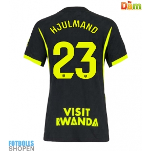 Billiga Atletico Madrid Morten Hjulmand #23 Bortatröja Dam 2026-27 Kortärmad